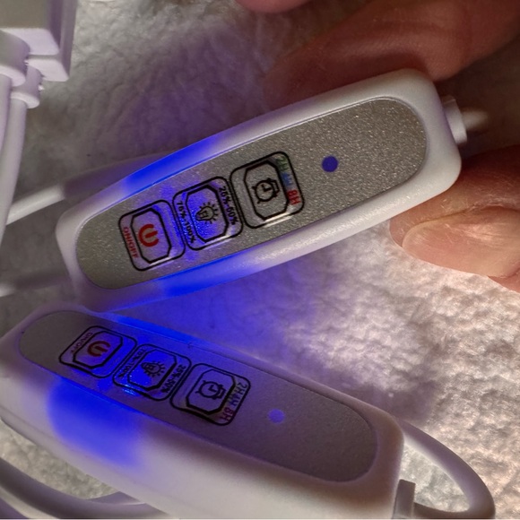 Set of two in pot grow lights with USB connection dimmable with timer - Picture 7 of 9